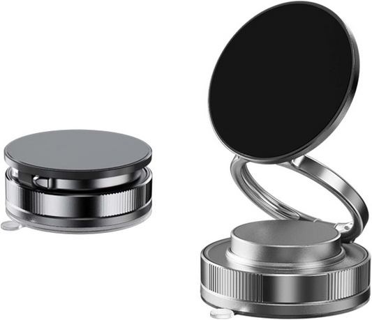 Support magnétique à ventouse pour téléphone, rotation à 360°