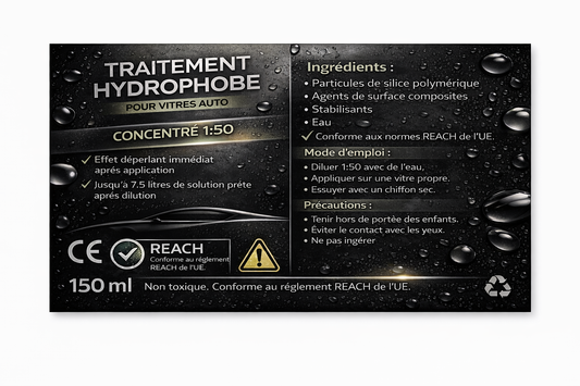 Lave-Glace Concentré "ABSOLUT" 150ml – Formule 1:50 Ultra-Puissante